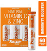 Fast And Up Charge Effervescent Vitamin C And Zinc Supplements Orange Tablet (3*20)