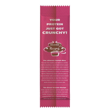 Muscleblaze High Protein Muesli 400 G | Dark Chocolate & Cranberry | Protein Breakfast Cereals