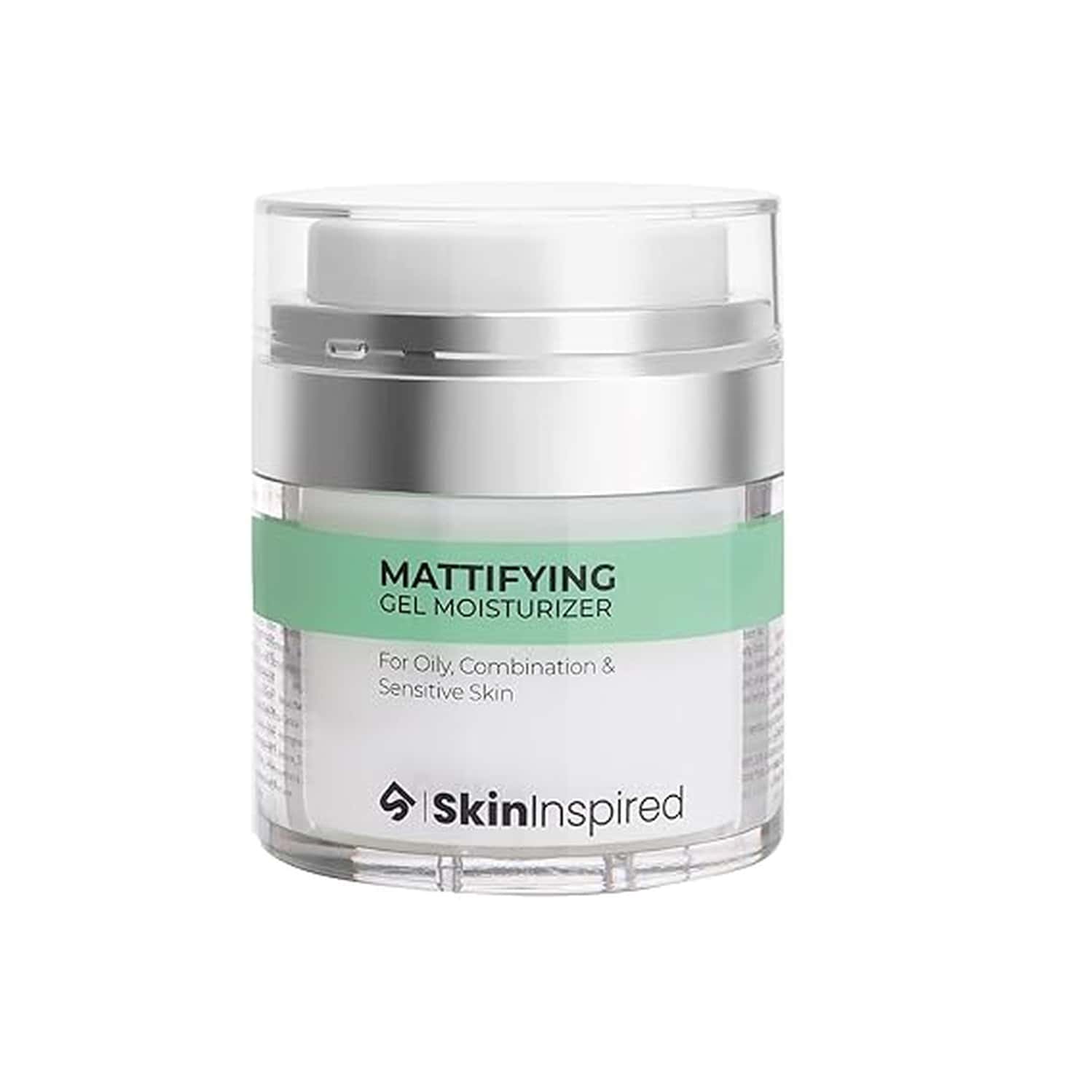Skininspired Mattifying Gel Face Moisturizer For Oily | Combination And Sensitive Skin
