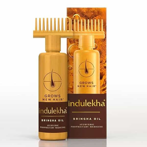 Indulekha Bringha Oil Reduces Hair Fall And Grows New Hair - 250 Ml