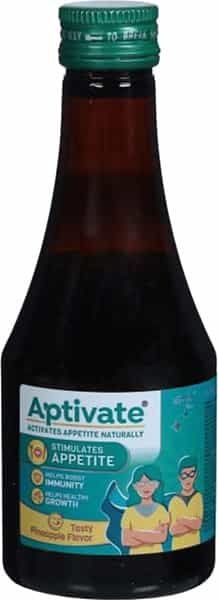 Aptivate Tasty Pineapple Flavor - 175Ml With Free Dabur Honey 50G
