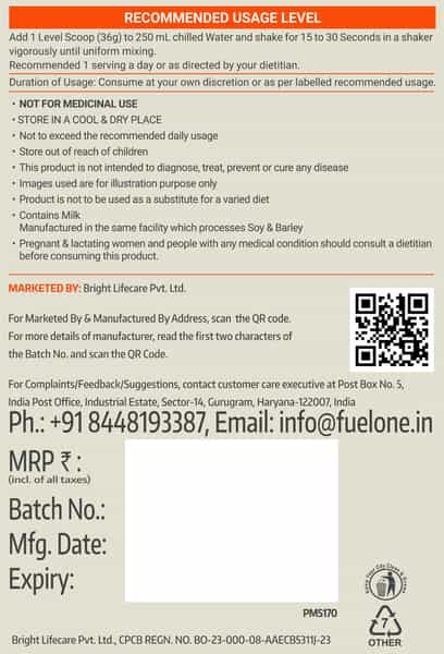 Fuel One Whey Max Protein Blend | Cold Coffee | 1Kg (2.2Lbs) | 27G Protein Per Scoop | 5.46G Bcaa