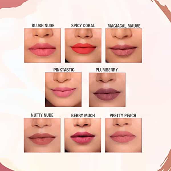 Tnw The Natural Wash Matte Velvet Longstay Liquid Lipstick With Macadamia Oil And Argan Oil