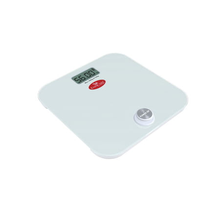 Easycare Ec 3321 Battery Free & One Press To Power Up Weighing Scale (White)
