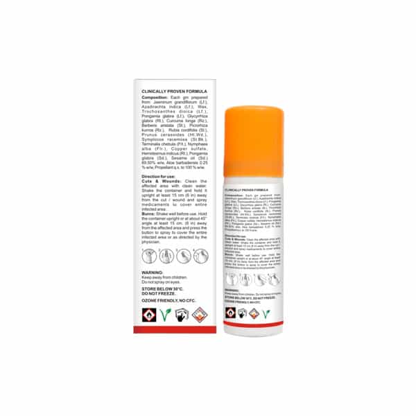 Sycatryz For Cuts Wounds & Burns Spray 50 Gm