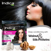 Indica Creme 10 Minutes Hair Color, Long Lasting Colour,Walnut And Silk Proteins,20G + 20Ml,Black
