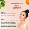 Cgg Cosmetics Vitamin C Serum In Body Lotion - Body Wash With Free Vitamin C Serum Combo 200 Ml