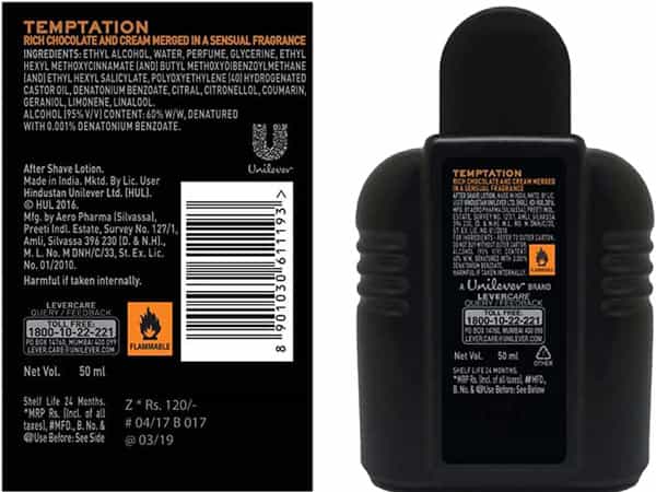 Axe Signature Dark Temptation After Shave Lotion 50 Ml