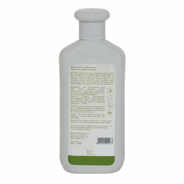 Bbb Better Body Bombay Pistachio & Argan Oil Conditioner | For Dry | Treated Hair (300Ml)