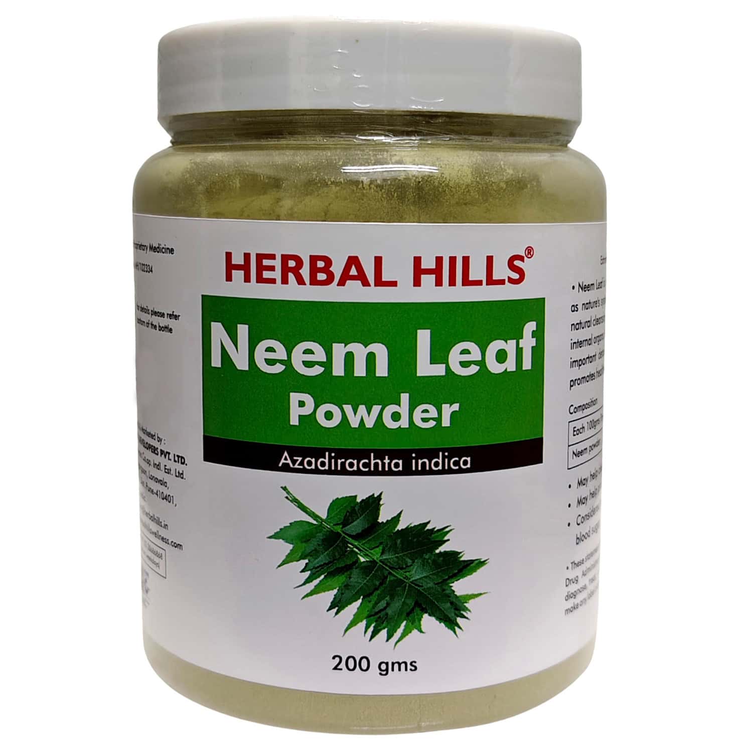 Herbal Hills Organic Neem Powder 200 Gms