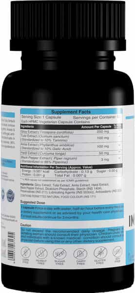 Herbs & Health - Immunity Booster|Promotes Healthy Immune System 60 Vegetarian Capsules