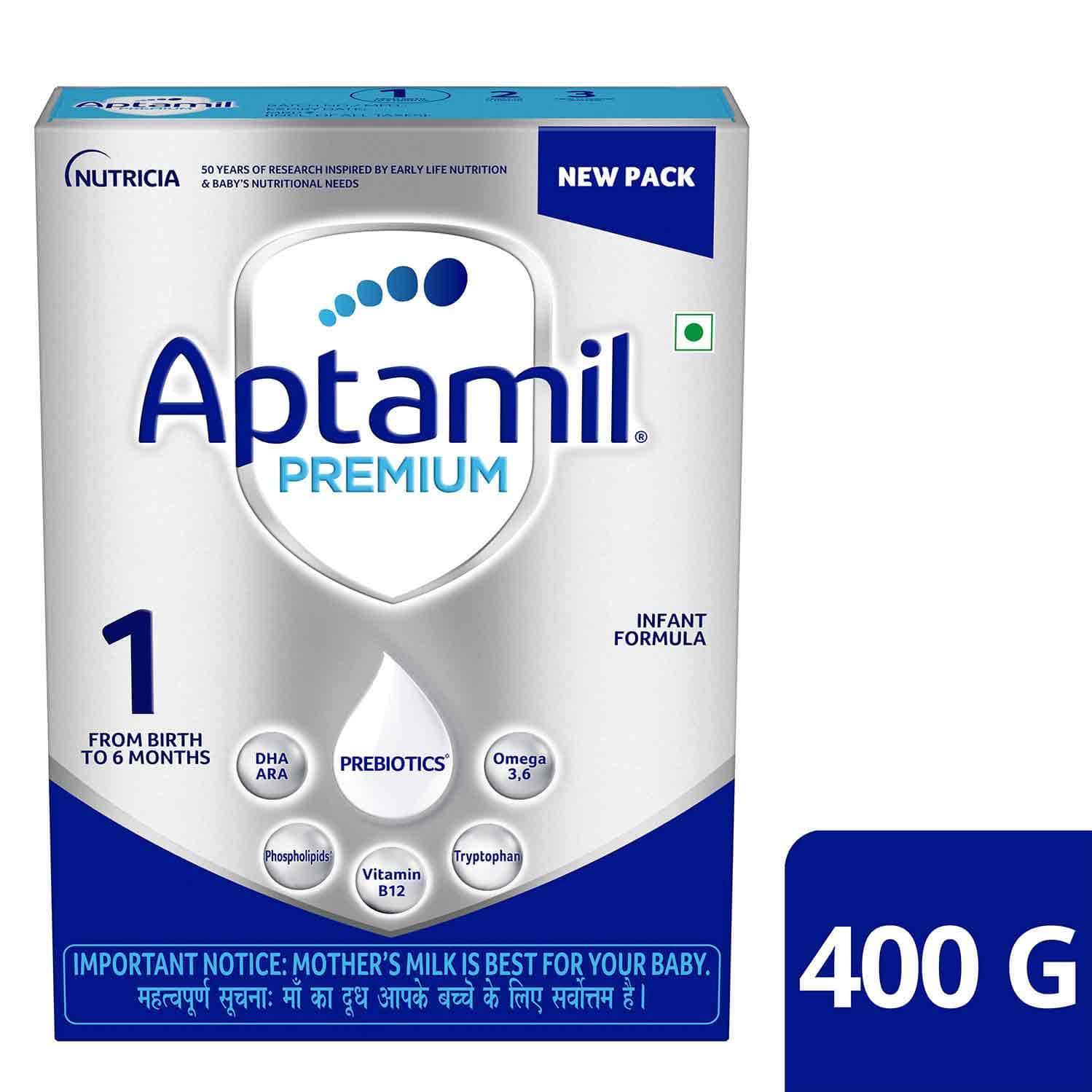 Aptamil Premium 1 Infant Formula Powder 400 G