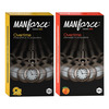 Manforce Overtime Orange & Pineapple 3In1 Condoms(Set Of 2 20 Pcs)