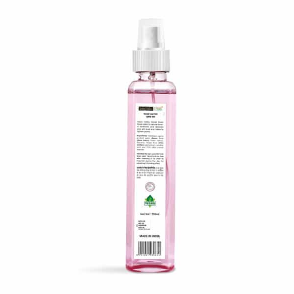 Indus Valley Organic Ayurveda Facial Toner Fresh Rose Water For Skin 250 Ml