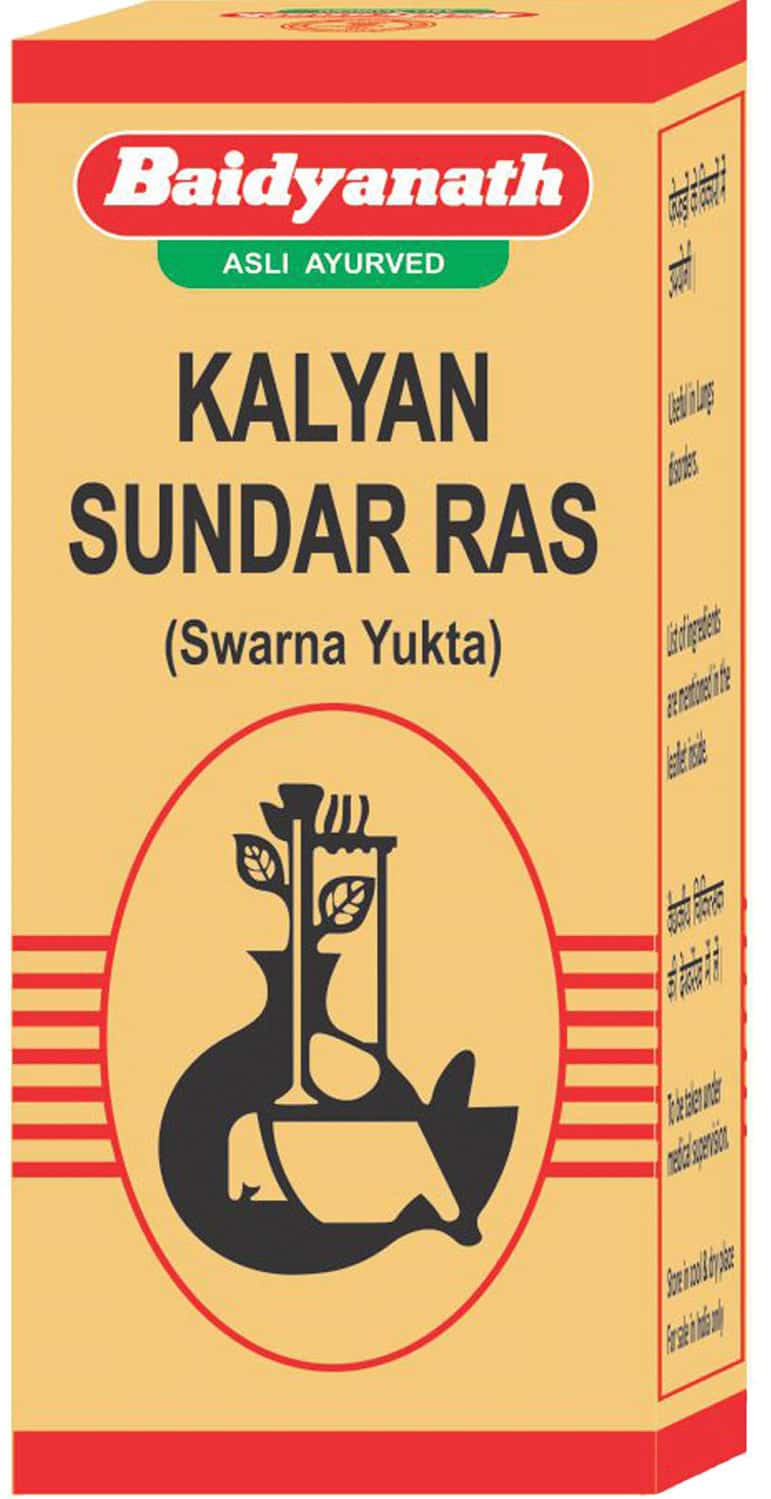 Baidyanath Asli Ayurved Kalyansundar Ras (swarnayukt) 5 Tablets
