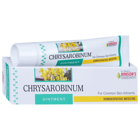 Baksons Homoeopathy Chrysarobinum Ointment 25 Gm