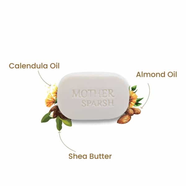 Mother Sparsh Plant Powered Natural Baby Soap 75G X 2