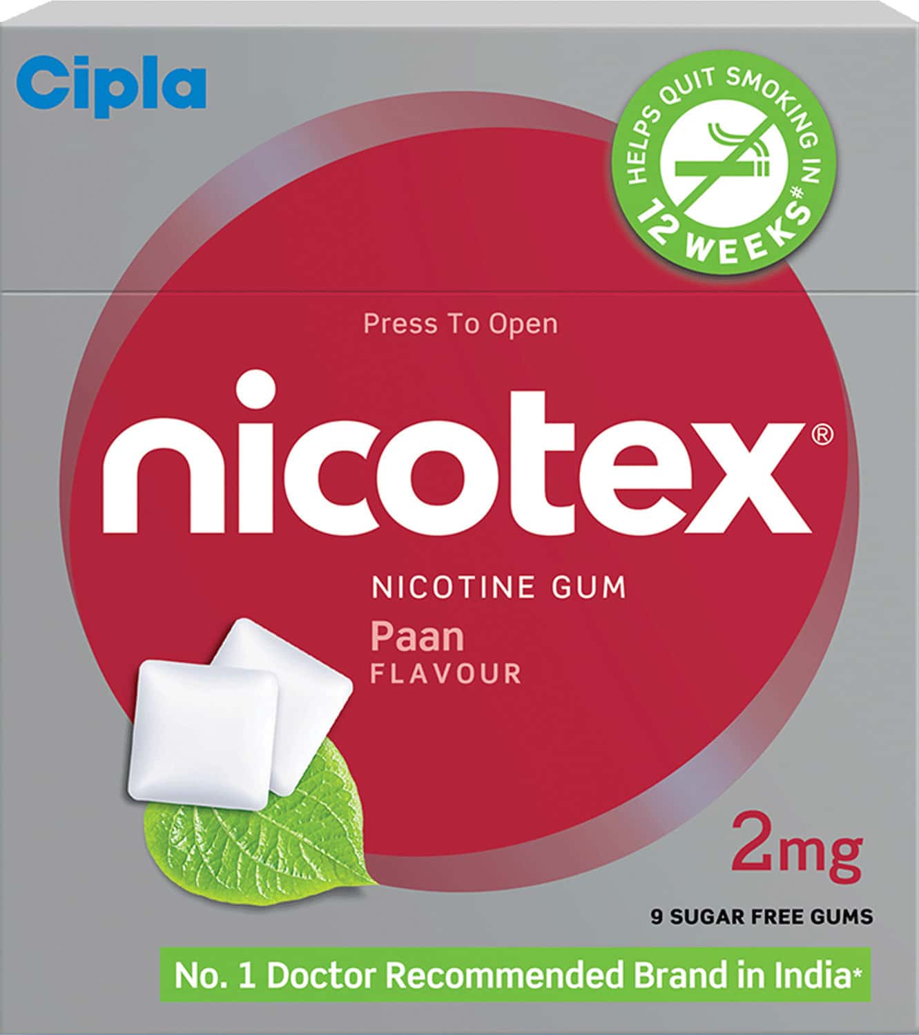 Buy NICOTEX PAN 2 MG CHEW GUM 10 NO S Online Get Upto 60 OFF At 