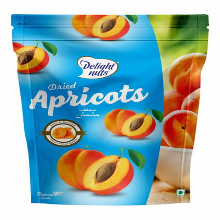 Delight Nuts Dried Apricots- Premium Quality 200gm