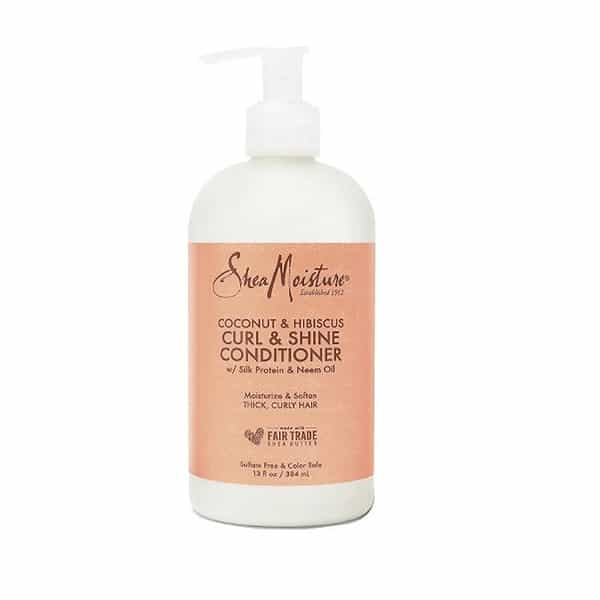 Shea Moisture Coconut & Hibiscus Curl & Shine Conditioner - 13 Oz