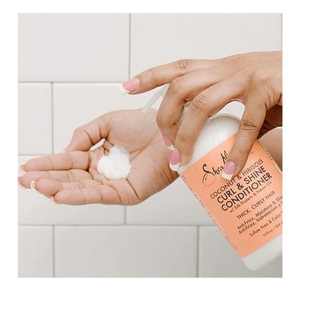 Shea Moisture Coconut & Hibiscus Curl & Shine Conditioner - 13 Oz