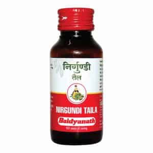 Baidyanath Asli Ayurved Nirgundi Taila - 50 Ml (pack Of 2)