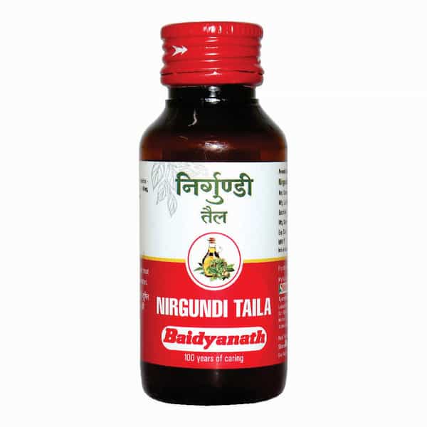 Baidyanath Asli Ayurved Nirgundi Taila - 50 Ml (Pack Of 2)