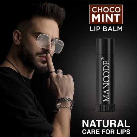 Mancode Choco Mint Lip Balm | 4.5gm