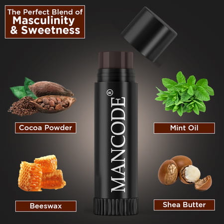 Mancode Choco Mint Lip Balm | 4.5gm