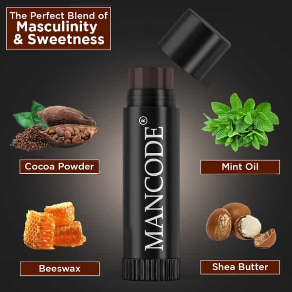 Mancode Choco Mint Lip Balm | 4.5Gm