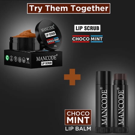 Mancode Choco Mint Lip Balm | 4.5gm