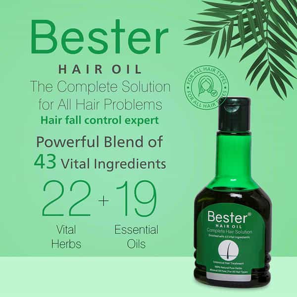 Bester Combo Pack (Set Of 3 Items) | Solution For All Hair Problems Kit (Pack Of 3)