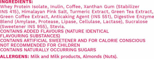 Foodstrong Shape Shake Cold Coffee Lite- Whey Isolate Protein - 1 Tube (16 Sachets- 528G)