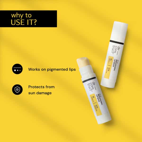 Deconstruct Brightening Lip Balm With Spf 30 - 1% Vitamin C + 0.1% Resorcinol | (4Gm)