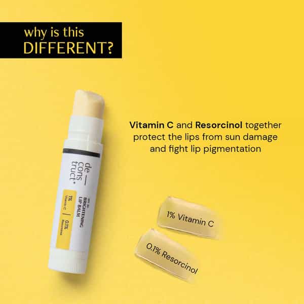 Deconstruct Brightening Lip Balm With Spf 30 - 1% Vitamin C + 0.1% Resorcinol | (4Gm)