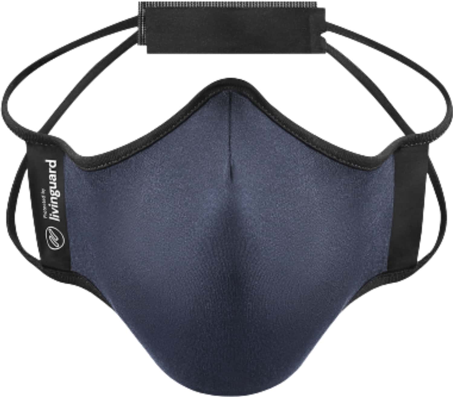 Livinguard Fitness Mask |Unbeatable Breathability Ultra Comfort Washable & Reusable Steel Blue - L