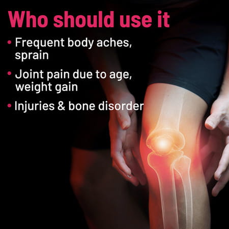 Gynoveda Muscle & Joint Pain Fast Relief Ointment. No Backpain Shoulder Knee Cramps Headache 50gm