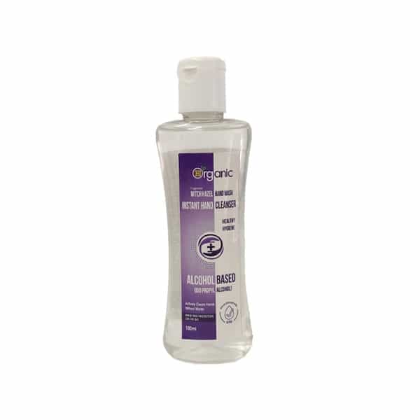Instant Hand Cleanser ( Alcohol Based And Organic)- 100Ml