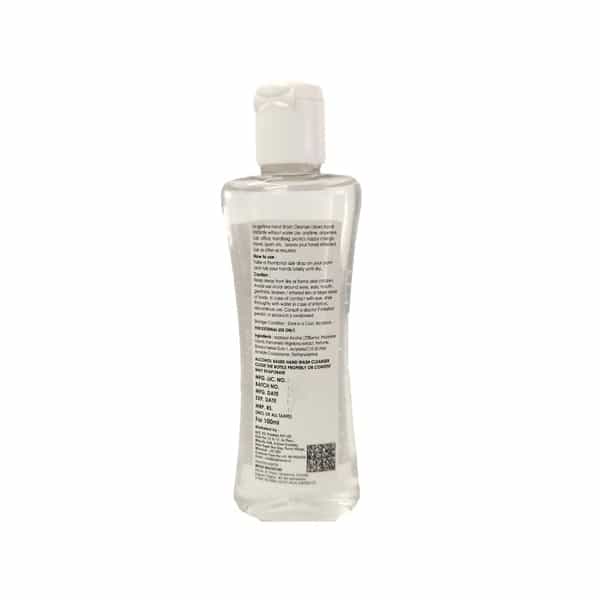 Instant Hand Cleanser ( Alcohol Based And Organic)- 100Ml