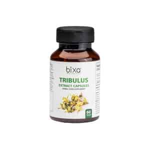 Bixa Botanical Gokhru Extract 60 Veg Capsules (450mg) 40% Saponins-immunity & Strength Booster