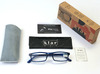Klar Eye Rectangle Full Rim Reading Glasses Men And Women +0.75 To +3.50 +2.25 Power Matte Black