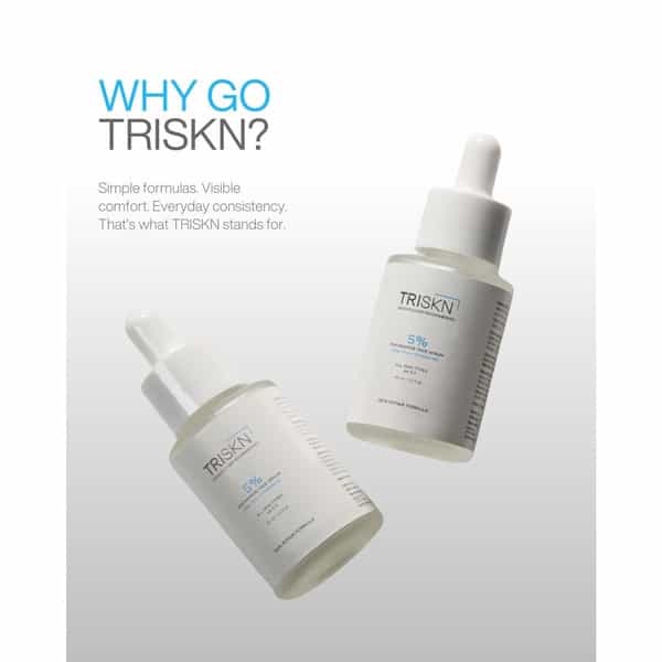 Triskn Skin Repair Formula Serum | 5% Niacinamide & 0.5% Zinc | Oil Control & Anti-Acne | 30Ml