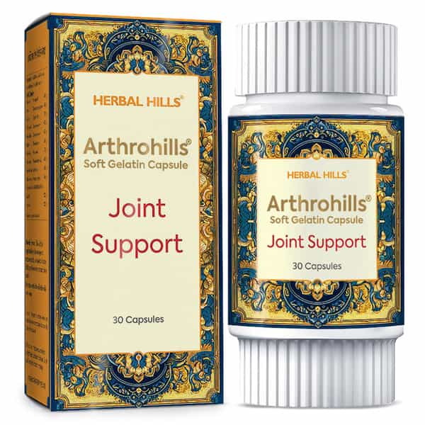 Herbal Hills Arthrohills 30 Capsule - (Pack Of 4) - Bones & Joint Wellness Soft Gel Capsules