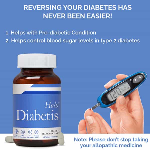 Holo | Holo Diabetis |For Diabetes Care Regulating Blood Sugar Level |60 Tablet