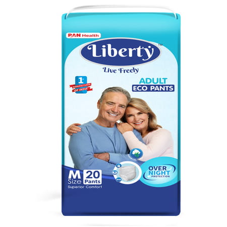 Liberty Adult Eco Pants Medium 20'S Pack (6 Pkts/Crtn) (Crtn)