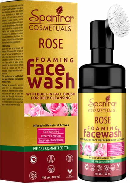 Spantra Rose Foaming Face Wash 100Ml