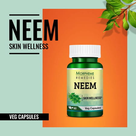 Morpheme Remedies Neem 500Mg Extract - 60 Veg Caps