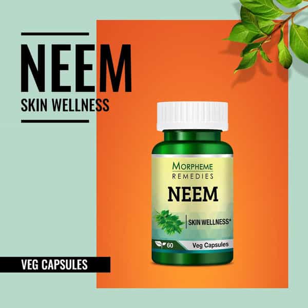 Morpheme Remedies Neem 500Mg Extract - 60 Veg Caps