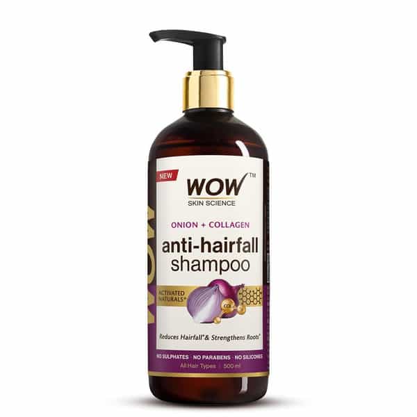 Wow Skin Science Red Onion Black Seed Oil Shampoo - 500Ml