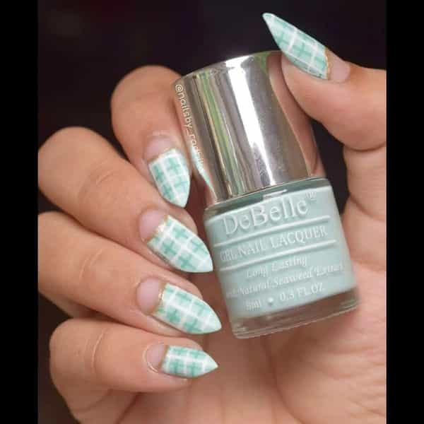 Debelle Gel Nail Polish Gift Set Of 2 Mint Amour | Mystique Green - 16 Ml (8 Ml Each)